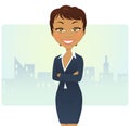 Cute businesswoman Royalty Free Stock Photo