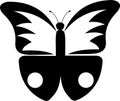 cute butterfly isolated icon Royalty Free Stock Photo