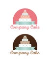 Cute cakes set