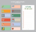 Cute Daily Calendar and To Do List Template