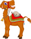 Cute camel cartoon Royalty Free Stock Photo