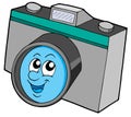 Cute camera Royalty Free Stock Photo