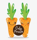 Cute carrots cartoons