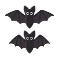 Cute cartoon bat Royalty Free Stock Photo