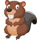 Cute Cartoon beaver