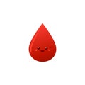 Cute cartoon blood