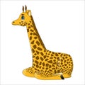 Cute cartoon giraffe