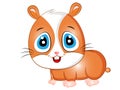 Cute Cartoon Hamster