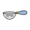 cute cartoon measuring spoon