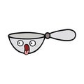 cute cartoon measuring spoon