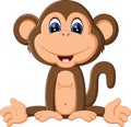 Cute Cartoon monkey