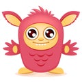 Cute cartoon monster Royalty Free Stock Photo