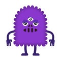 Cute Cartoon Monsters illustration. Halloween costume, concept illustrations, cartoon characters