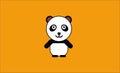 Cute cartoon panda