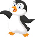 Cute cartoon penguin Royalty Free Stock Photo