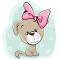 Cute Cartoon Puppy