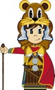 Cute Cartoon Roman Soldier Royalty Free Stock Photo