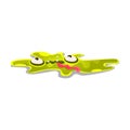 Cute cartoon slick monster. Funny bright jelly character vector Illustration