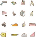 Cute cartoon stationery