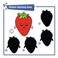 Cute cartoon Strawberry shadow game