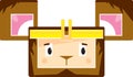 Cute Monkey King Character