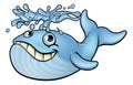 Whale Cartoon Character