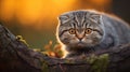 Cute cat big eye Royalty Free Stock Photo