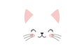 Cute cat illustration Royalty Free Stock Photo