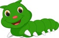 Cute caterpillar cartoon