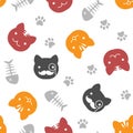 Cute Cats Graphical Pattern