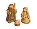 Cute Ceramic Nativity Scene Royalty Free Stock Photo