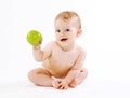 Cute charming smiling baby Royalty Free Stock Photo