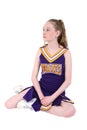 Cute Cheerleader in Unofficial Name and Colors