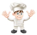 Cute chef mascot character