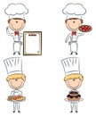 Cute chef men