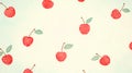 A Cute Cherry Pattern Royalty Free Stock Photo