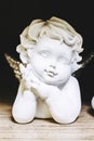 Cute cherub angel figurine