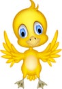 Cute chick cartoon Royalty Free Stock Photo