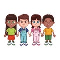 Cute children cartoon