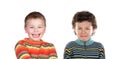 Cute children crying Royalty Free Stock Photo