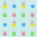 Cute childrens pattern for Easter
