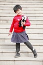 Cute Chinese little girl