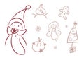 Cute Christmas Doodles (Figures, ...)