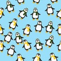 Cute Christmas penguin Royalty Free Stock Photo