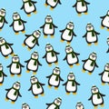 Cute Christmas penguin Royalty Free Stock Photo