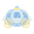 Cute Cinderella princess carriage clipart