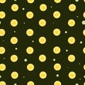 cute citrus cartoon seamless pattern