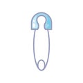 cute clothespin hook isolated icon