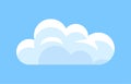 Cute cloud icon