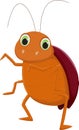 Cute cockroach cartoon